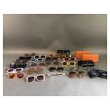 Huge Sunglasses Lot & Cases