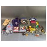 Mini Pool Balls, Pins, & Promo Items, & Novelty