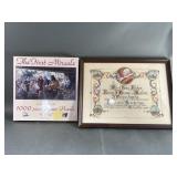 Apostolic Benediction for 1960 Wedding & Puzzle