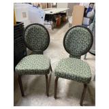 10 Floral Patterned Dinning Chairs