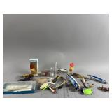 Vtg Fishing Lures Including Pal O Mine Minnow
