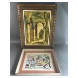 MCM Thomas Meek Lithograph & Canvas Print