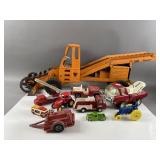Vintage Adams Travel Loader & Die Cast Cars