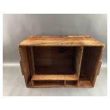 Antique Wooden Crate from The Diamond Match Co.