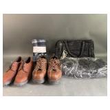 Size 12 & 13 Menï¿½s Shoes, Leather Bags, & More