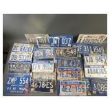 Vintage to Modern License Plates