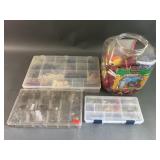 Fishing Lures, Worms, & Bobbers