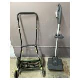 Sun Joe Manual Lawnmower &  Snow Blower