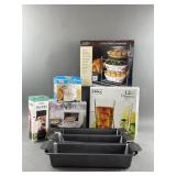 My mini Toaster Oven, Libbey & Home Goods