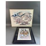 Signed & Numbered Watercolor Art & More
