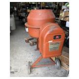 Vintage Central Machinery Colored Cement Mixer