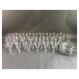 Etched Autumn Glassware by Bryce