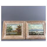 Signed & Framed Ludden Paintings
