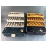 2 Vintage Tackle Boxes with Contents