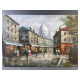 Henri Rogers Modernist City Street &More Paintings