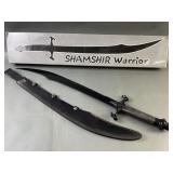 Shamshir Warrior Fantasy Sword & Scabbard