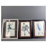 Noreen Bourgeaw Fashion Drawings