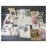 Vintage Crochet & Sewing Patterns & More
