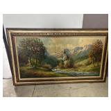 Kiesel Wood Creek Oil Painting