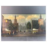 Unframed Signed Laforce Textured Painting
