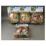 New In Package ANTZ Action Figures