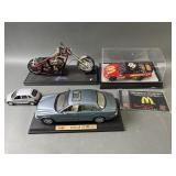 Die Cast Cars & Muscle Machines Motorcycle