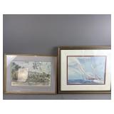 Signed Rust 1977 South Carolina Print