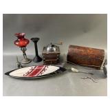 Vintage Coffee Grinder & Home Decor