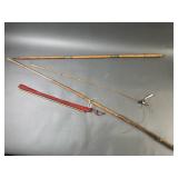 Primitive Fishing Rod Matchstick Holder & More