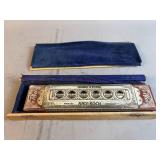 German ANDS KOCH Antique Harmonica