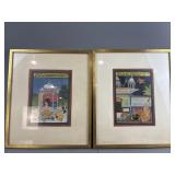 Gold Framed Indian Art Prints