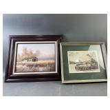 Signed ï¿½Charlesï¿½ MCM Painting & Watercolor