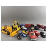Vtg To Model Diecast Tractors & Toy Cars
