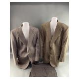 Herringbone Menï¿½s Suit Jackets & Pants