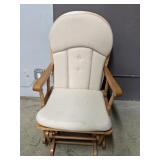 Wooden Glider Rocking Chair