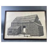 XL Olde Barn Signed & Numbered Lawson Print
