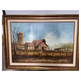 XL Evere Tiwoodson Barn Painting