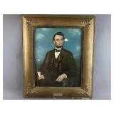 Vtg Abraham Lincoln Portrait