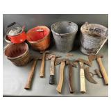 Rustic Hatchets, Hammers & More