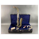 PAn American Brass Saxophone