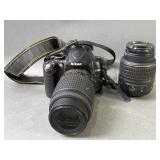 Nikon D5000 With 50 mm Lens