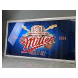 50 Years Of Rock Miller Beer Mirror Sign