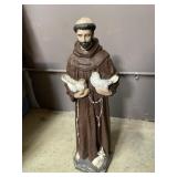 Cement Statue of Saint Francis
