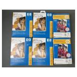 5x7 & 4x6 HP Glossy Photo Paper Sheets NIB