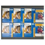 6 Boxes 5x7 & 2 Boxes 4x6 Glossy HP Paper NIB