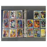 Binder Of 40 Marvel 1991 Cards Good Shape!