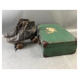 Epic Vintage Roller Derby Roller Skates & Case
