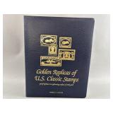 22kt Gold Plated Replica Stamps In Album