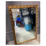 XL Gold Framed Mirror