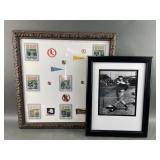 Signed/Framed NY Joe DiMaggio & More